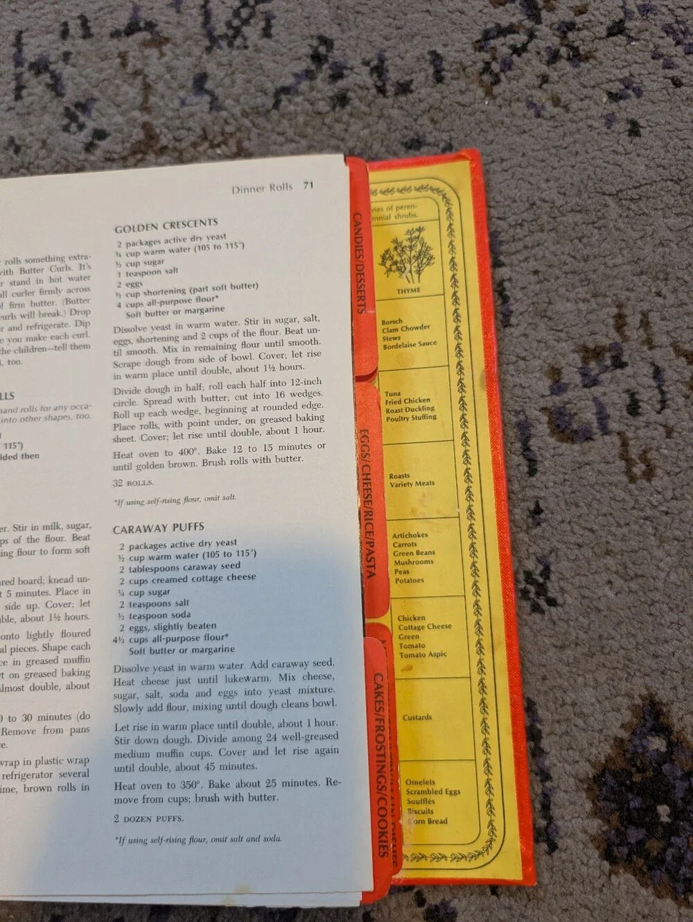 Vintage Betty Crocker Red Pie Cookbook 5-Ring HC 1978 Betty Crocker Kitchens